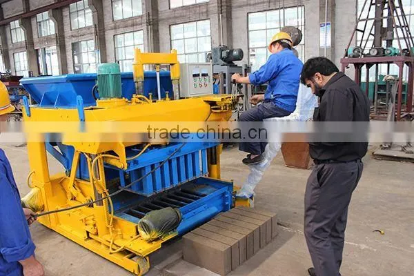 Hydraulic mobile WT6-30 douala egg laying brick making machine packaging