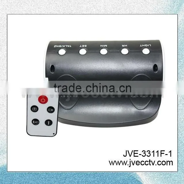 Hot clock camera JVE-3311F-1 remote control clock camera
