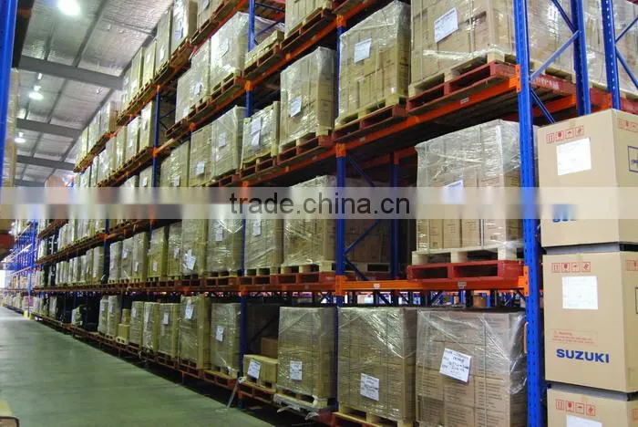 Factory custom upright beam of steel pallet rack for sale