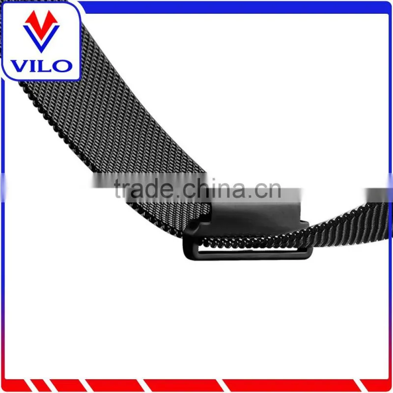 Silver Stainless Steel Smart Watch Band Chain for fitbit blaze