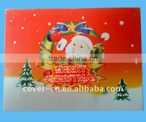 Hotsale Promotion gifts LED Music Greeting Cards