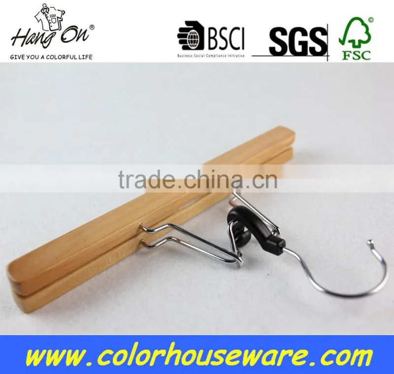 wooden dress hanger stand