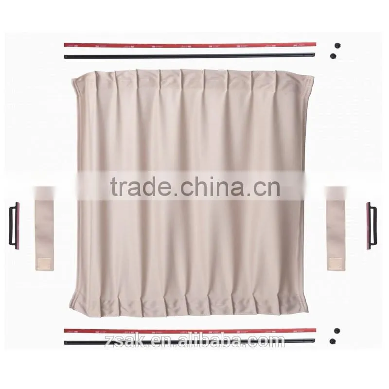 Universal 50/60/70cm cheap window sunshade rear window car curtains