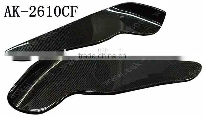 Canard Wing C style carbon fiber lip splitter fit to all cars