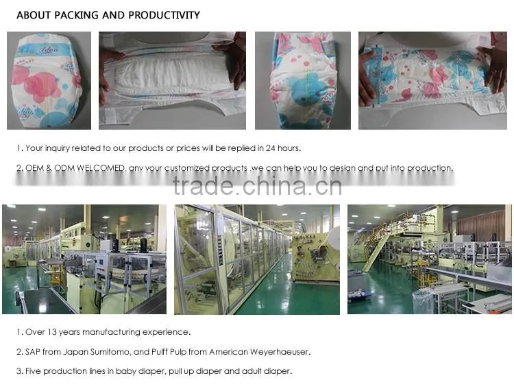 Super size M soft breathable leak guard Disposable Baby Diaper hand carry packing cheap competitive price OEM ODM free sample