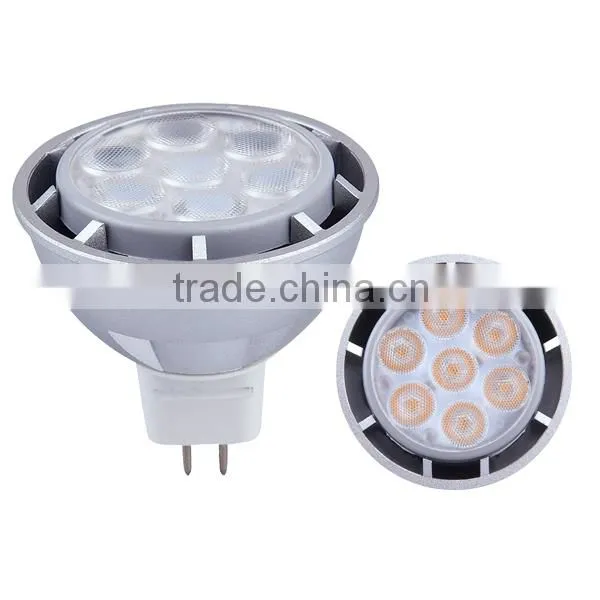 high power dimmable 7W 2835smd 45degree led GU10 led spotlight