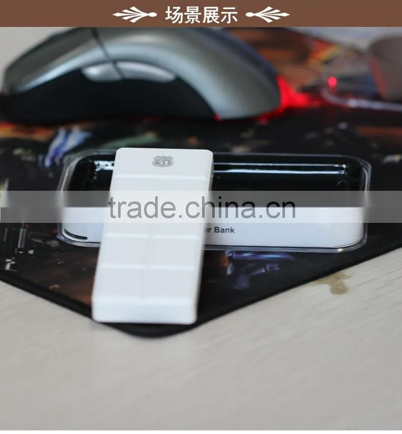 mini chocolate shape power bank li-polymer battery power bank