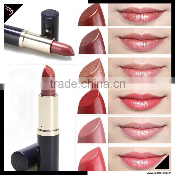 Red color cosmetic make your own lipstick