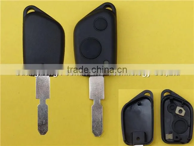 Alibaba Promotion Peugeot 406 remote car key 2 button without logo