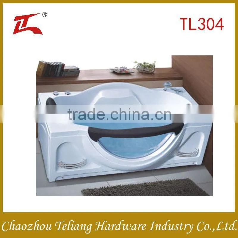 China Good Quality Hot Sales Wholesales Glass Decoration Bathroom Glass Acrylic Buthtub