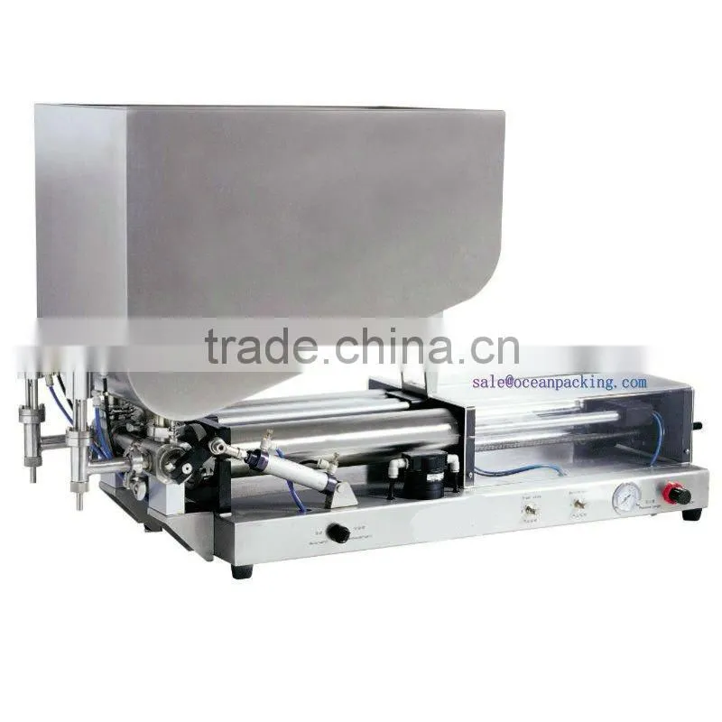 Pneumatic Semi-automatic Paste Filling Machinery With Two Heads Series