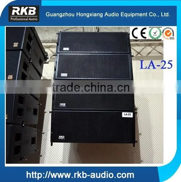 LA-25 Good quality passive line array speaker /empty cabinet