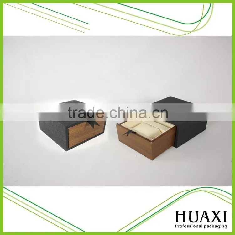 2016 Handmade Luxury Custom Fashion Watch Packaging Wooden Box