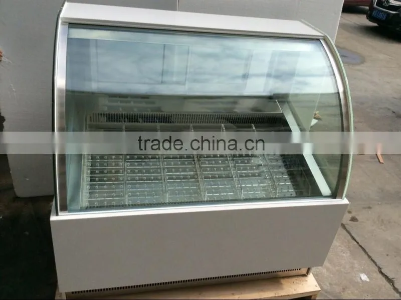 Commercial Kichen Ice Cream Display Freezer