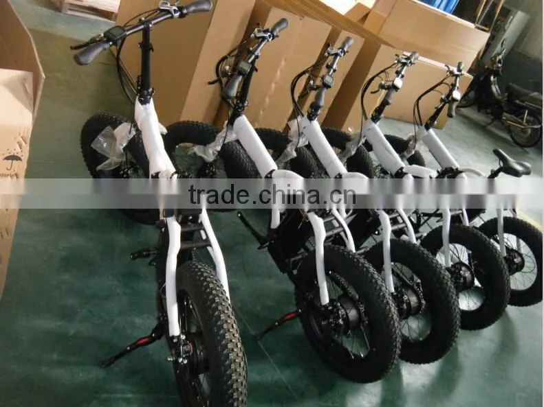 folding e bike high power 20inch fatboy e bike on sale