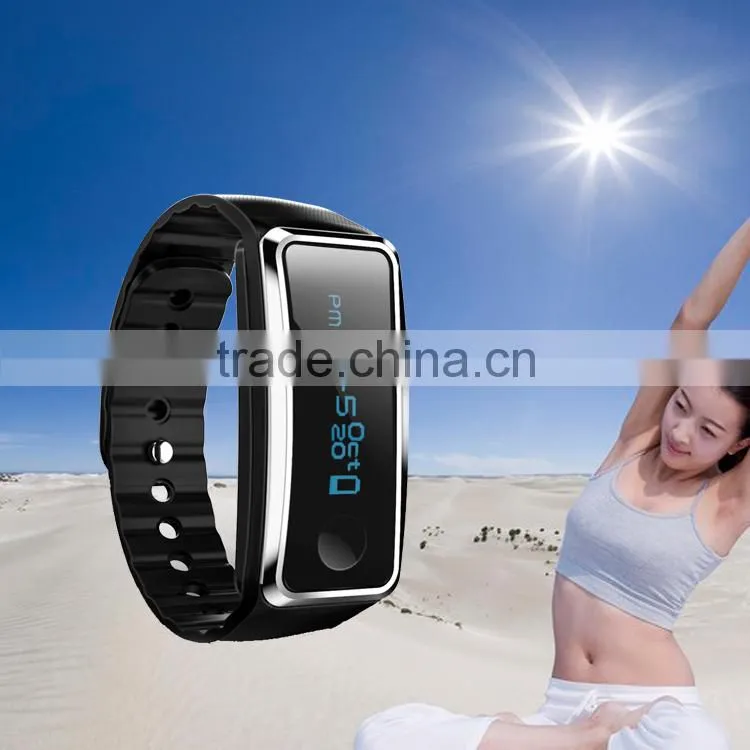 Wearable Technology Touch Bluetooth Fitness Tracker Bracelet
