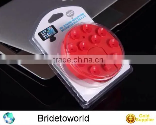 wholesale colorful round shape mobile phone support for car