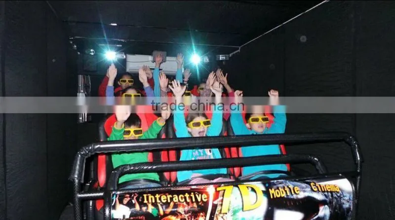 7D interactive cinema with gun - 12D/11D/10D/9D/8D/7D/6D/5D/4D/3D cinema/movie/film