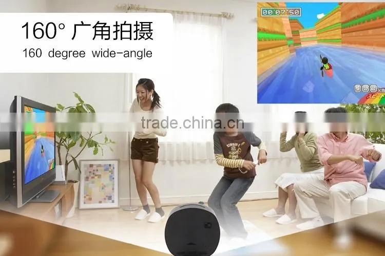 HD720P/30fps Wireless wifi Desk Alarm Clock camera