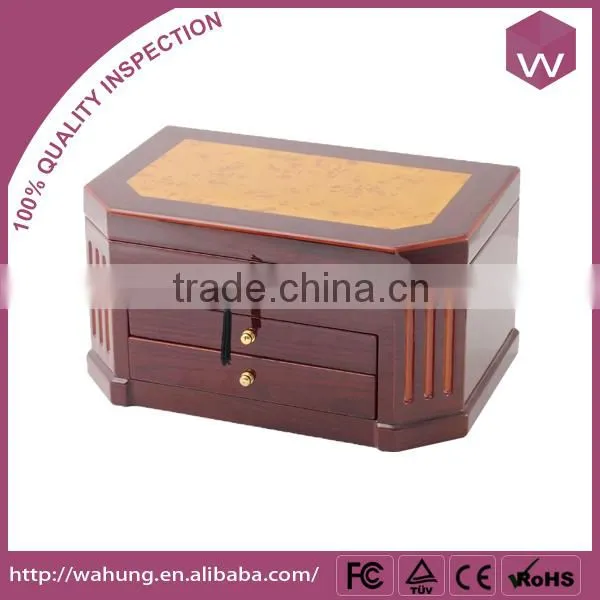 Top grade polishing wooden cigar packaging box for sale