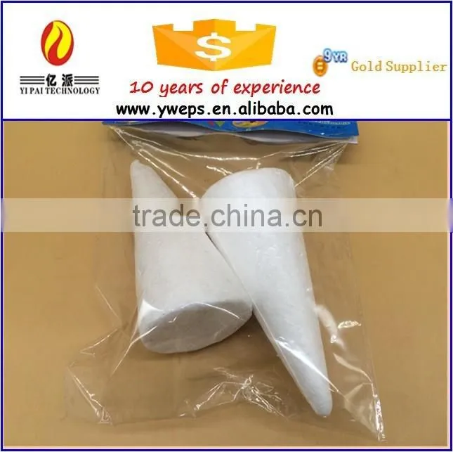 All size plastic cone tree for sale/ styrofoam christmas cone for decoration