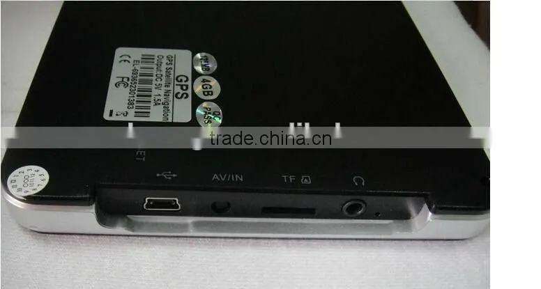 best -selling 7" inch Car GPS Navigation MTK 128MB + FM + 4GB +800MHz 3D Map WinCE 6.0