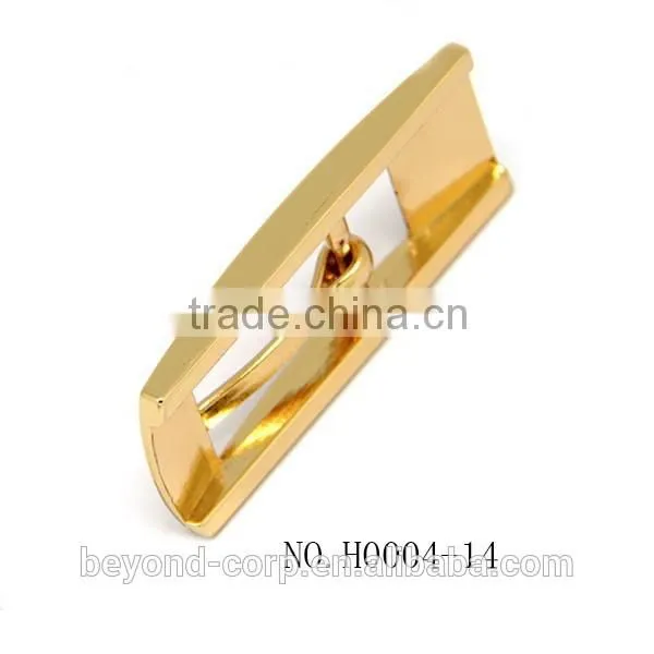 14mm small slim H shape buckle for handbag narrow tri-glide buckle thin window buckle