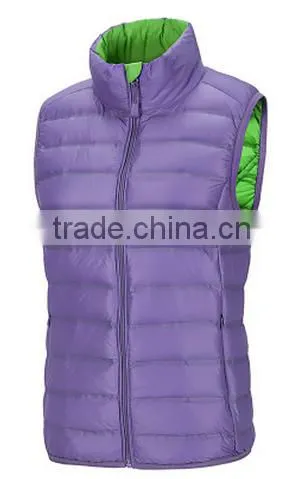 Men Ultra light padded down vest for winters