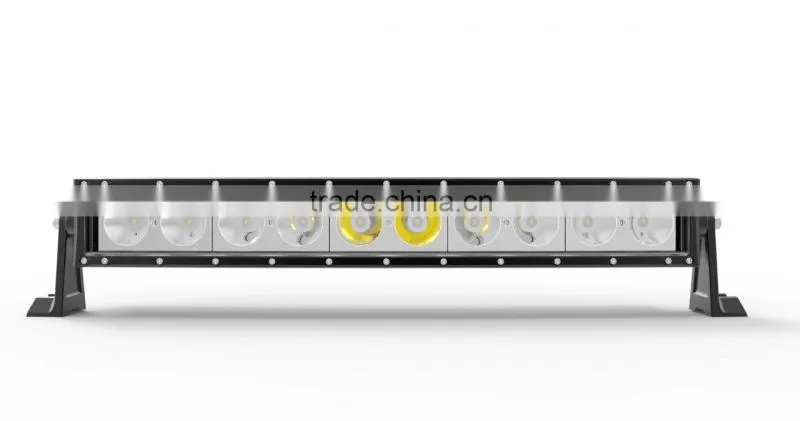 21.5 inch 100W 4x4 Led Car Light, Curved single row Led Light bar Off road with CE, RoHs, IP67, auto led light arch bent