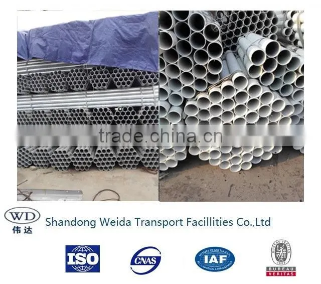 Packaging & Shipping Zinc Steel Highway Guardrail Used Round Post