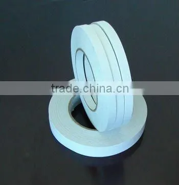 withe color double side tape with hotmelt glue