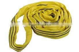 soft round sling polyester round lifting sling loading belt