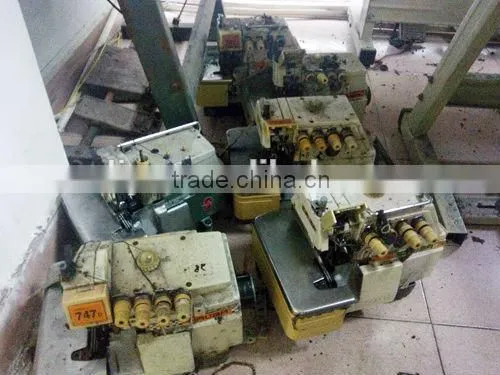 SIRUBA 747E Used Second Hand Reconditioned Siruba Overlock Sewing Machine