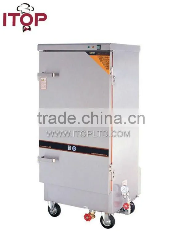 Single door electric-heating food warmer trolley