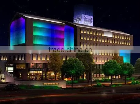18w 24w 36w 6063 aluminum + tempered glass LED wall washer light