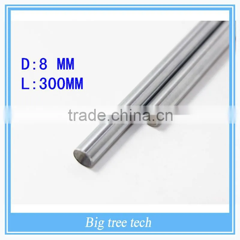 Hard chrome Cylinder straight line guide optical axis rails 8mm * 300MM for 3D printer H111