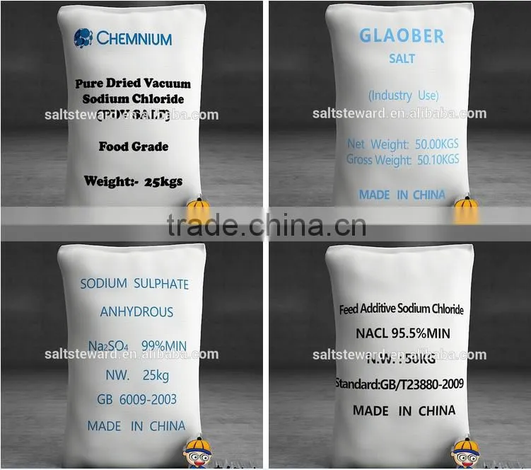 non iodized salt for producing soda ash