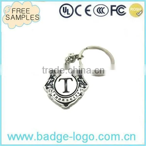 2016 Custom Glass Painting Keychain for Decoration