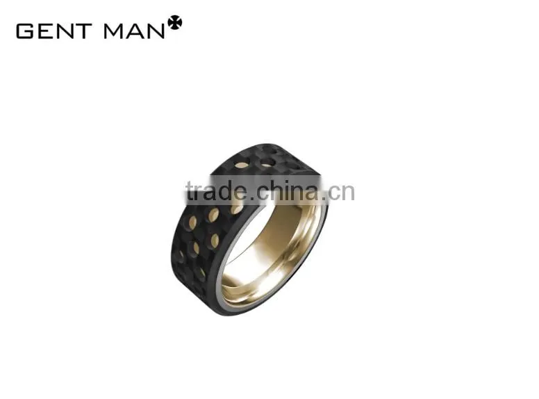 2016 Hot selling 8mm rings wedding rings band carbon fiber titanium ring engagement ring