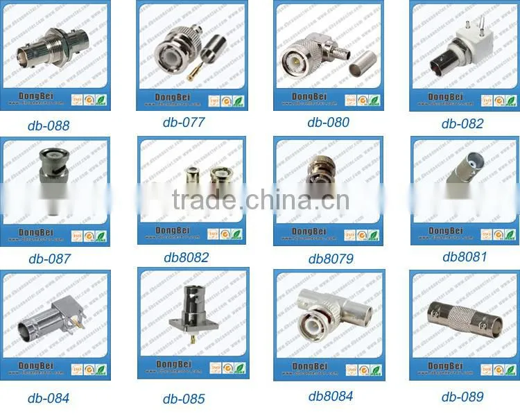 rg59 rg6 F compression male rca connector