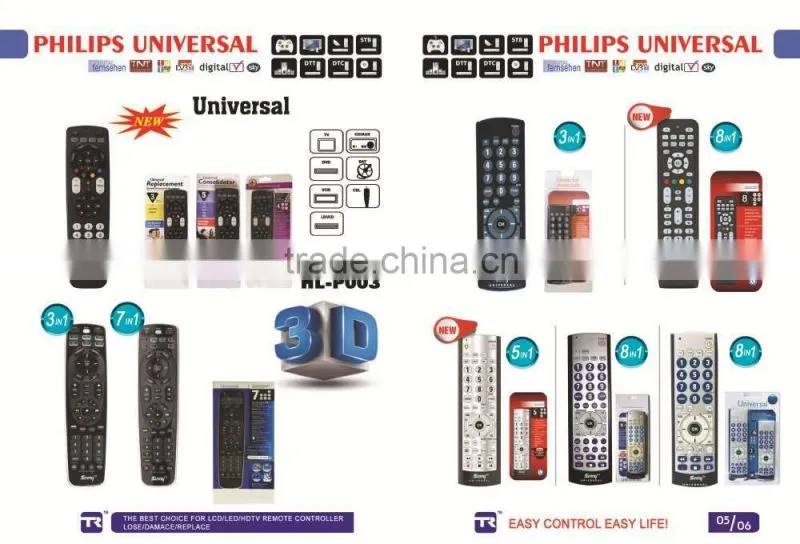 4-in-1 LEARNING REMOTE CONTROL