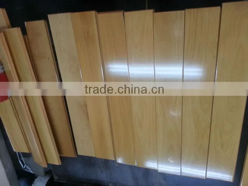 Chinese Reclaimed Yellow Maple Solid Wood Flooring