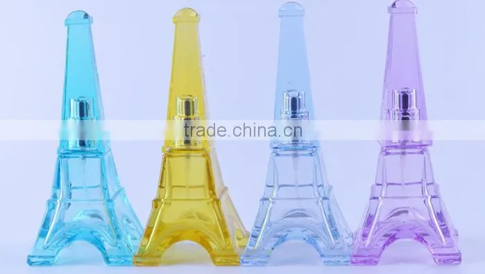 The Eiffel Tower 30 ml perfume glass spray bottle of cosmetics packaging
