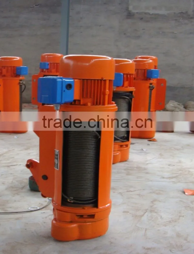 0.5ton wire rope electric hoists