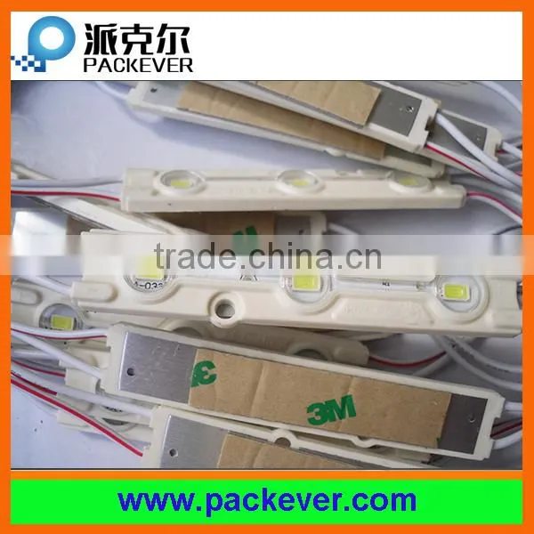 CE RoHS waterproof SMD 5730 3 chips LED injection module