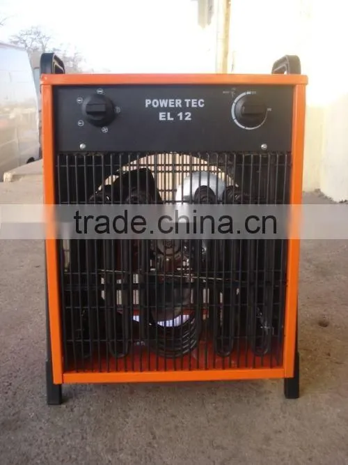 Mobile industrial fan Electric Heater Power Tec El-12 95W / 4000W / 8000W / 12000W