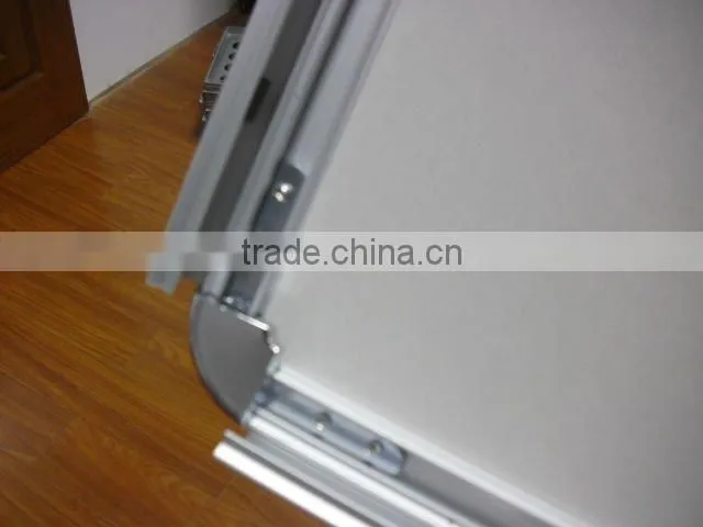 Silver mitred corner customized poster frame
