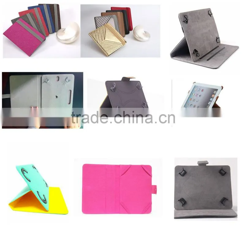 Custom ultra slim kniting design pu leather foam 7 inch tablet case