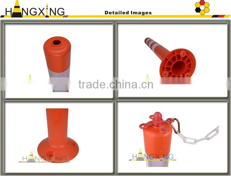 WB602 reflective flexible warning parking post
