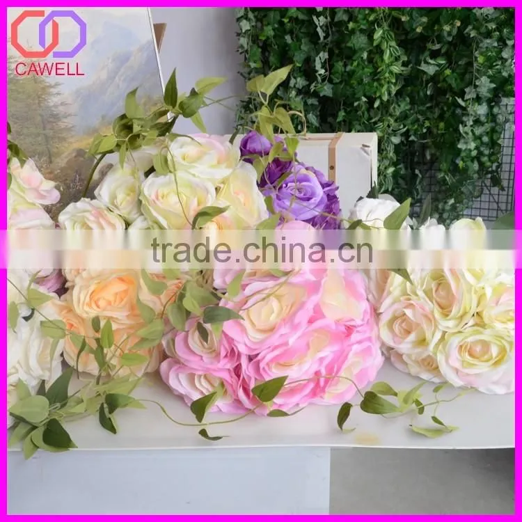 cheap wholesale plastic red rose bouquet